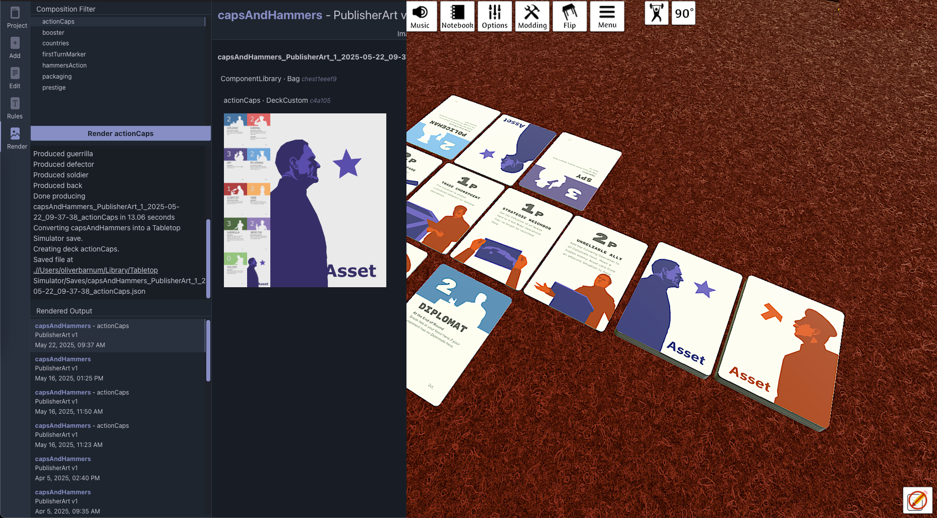 No more manually recreating everything every time a comma moves.